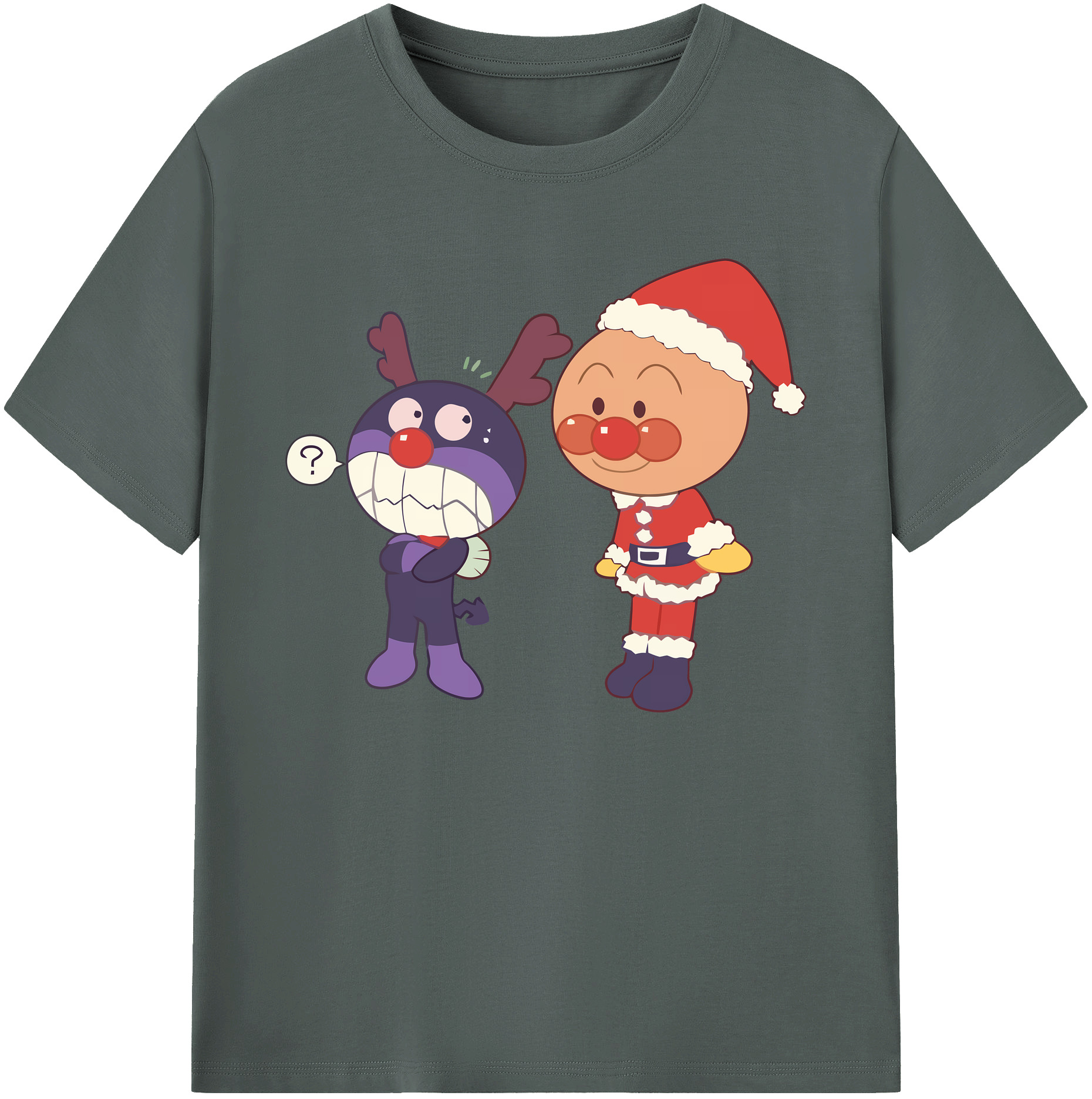 （画像用） アンパンマン Anpanman 綿100％ メンズ半袖Tシャツ｜肌触りやわらか＆通気性